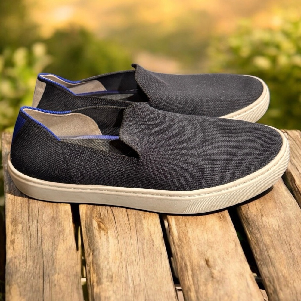 Rothy's women’s Navy Slip-On Loafers size 6.5